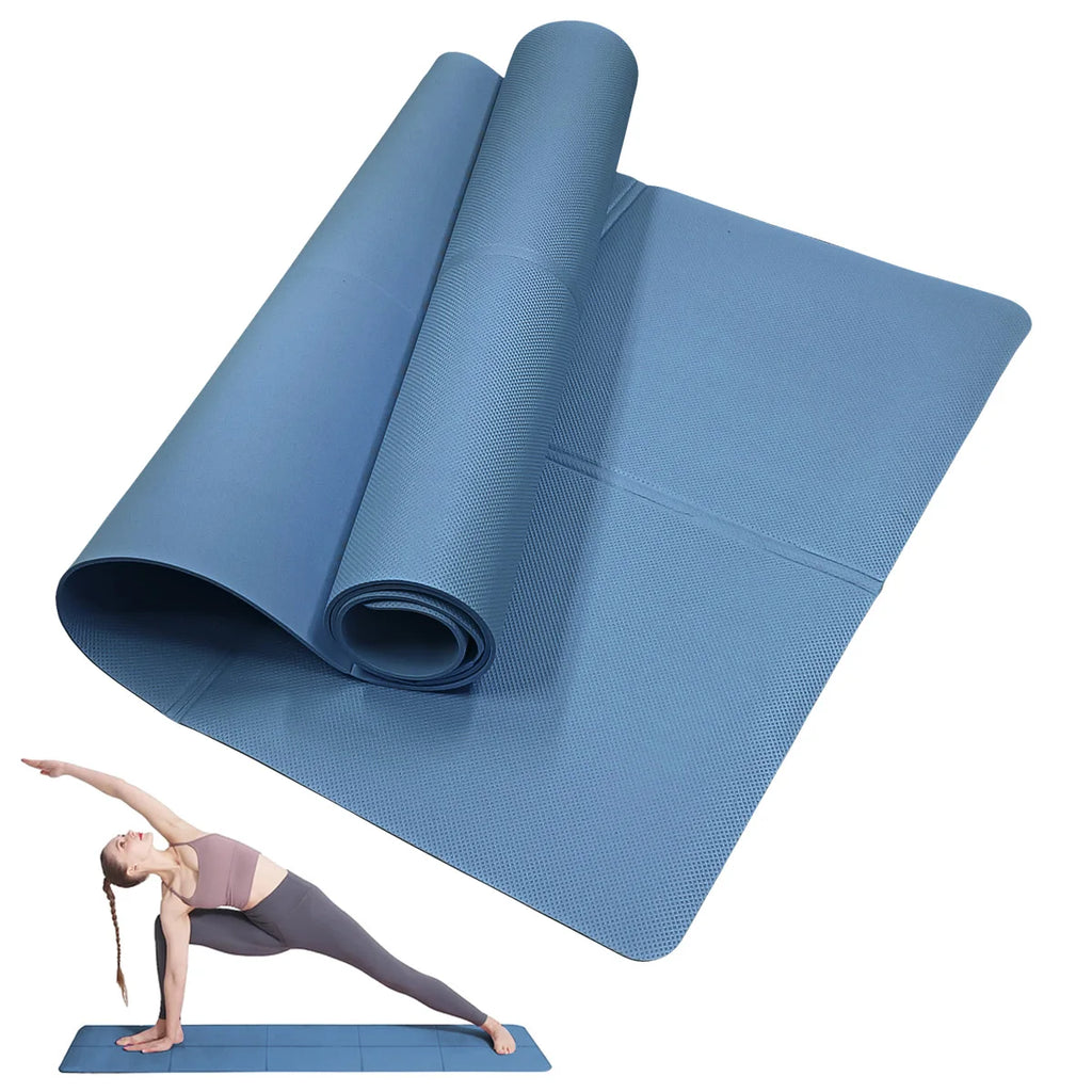 4MM Thick EVA Yoga Mats Anti-slip Sport Fitness Mat Blanket for Exercise Yoga Pilate Gymnastics Mat Fitness Equipment Floor Work